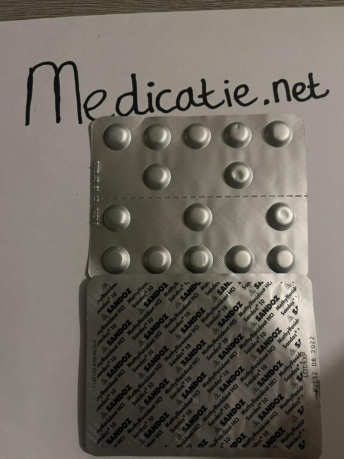 Methylfenidaad 10mg sandoz kopen zonder recept