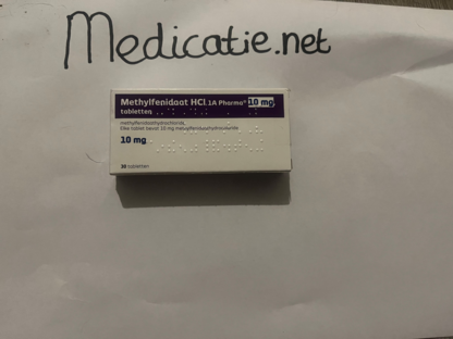 Methylfenidaat 10mg tablet 1A