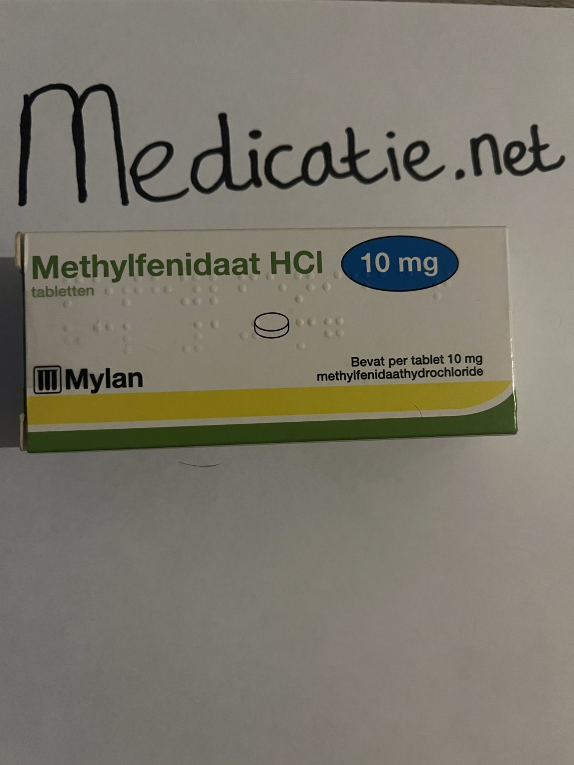 Methylfenidaat 10mg bestellen zonder recept